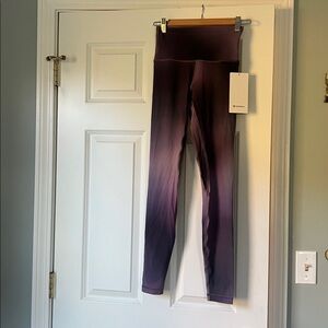 Lululemon Purple Gradient Leggings